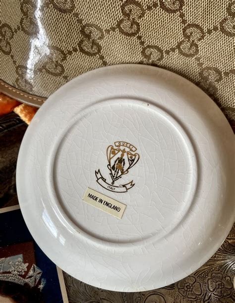 vintage gucci porcelain trinket dish|Gucci Dish .